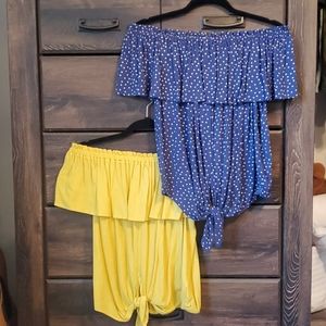 EXPRESS 🔥 NEW Off The Shoulder Ruffle Tops